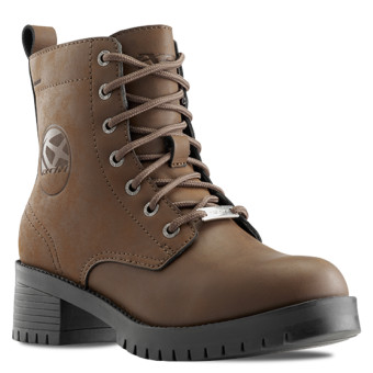 Bottes Moto Ixon Krafter WP Lady Marron