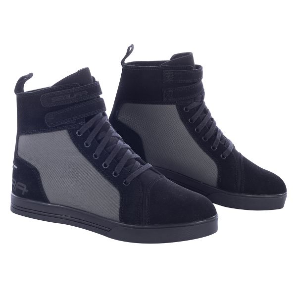 Baskets Moto Segura Contact Black Grey