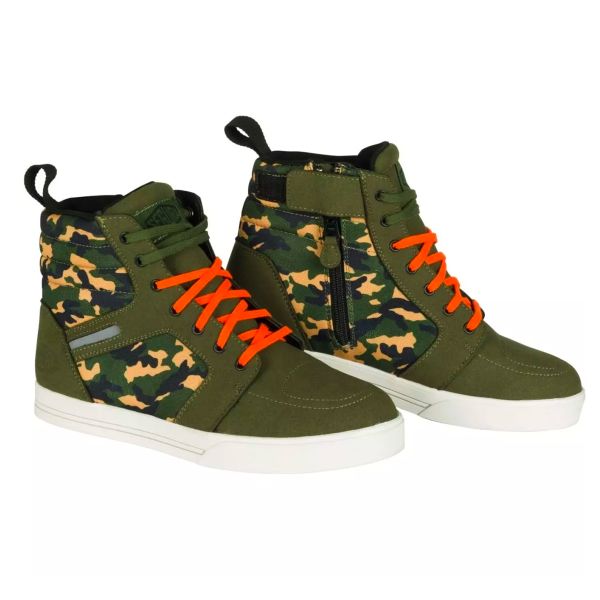 Baskets Moto Segura Santana Khaki Camo Baskets Moto Segura Santana Khaki Camo