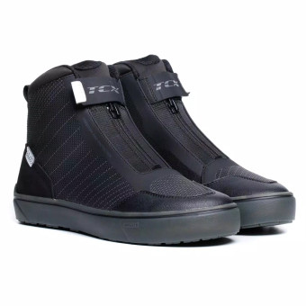 Baskets Moto TCX Ikasu 2 WP Black White