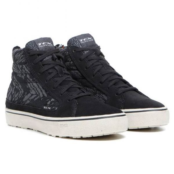Baskets Moto TCX Street 3 Lady Tex WP Black Black
