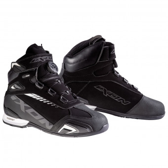Baskets Moto Ixon Bull WP Lady Black White Baskets Moto Ixon Bull WP Lady Black White