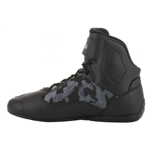 Alpinestars Faster 3 Black Gray Camo Red Fluo