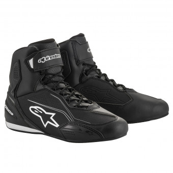 Baskets Moto Alpinestars Faster 3 Black Baskets Moto Alpinestars Faster 3 Black