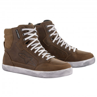 Baskets Moto Alpinestars J-6 Waterproof Woman Brown Baskets Moto Alpinestars J-6 Waterproof Woman Brown