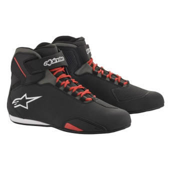 Baskets Moto Alpinestars Sektor Black Red Baskets Moto Alpinestars Sektor Black Red