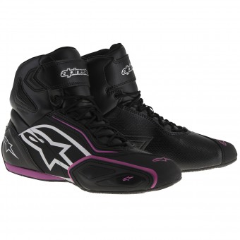 Baskets Moto Alpinestars Stella Faster 2 Waterproof Black Fuschsia Baskets Moto Alpinestars Stella Faster 2 Waterproof Black Fuschsia
