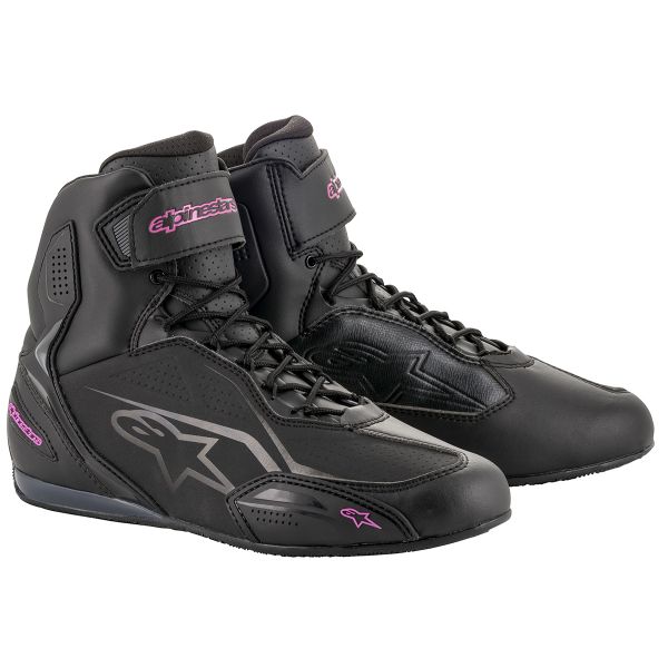 Baskets Moto Alpinestars Stella Faster 3 Black Fuchsia