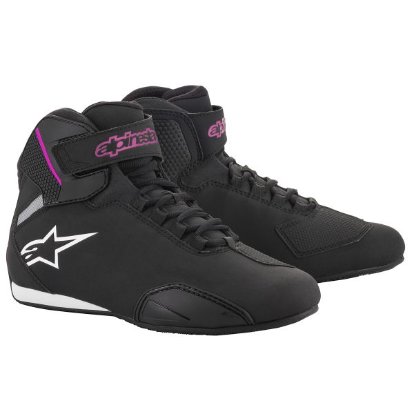 Baskets Moto Alpinestars Stella Sektor Black Fuchsia