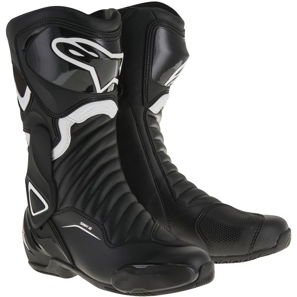 Bottes Moto Alpinestars SMX-6 V2 Black White