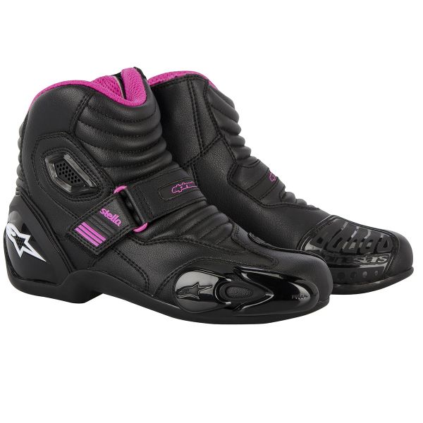 Bottes Moto Alpinestars Stella S-MX 1.1 Noir Fushia