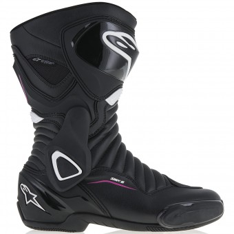 Bottes Moto Alpinestars Stella SMX-6 V2 Drystar Black Fuchsia