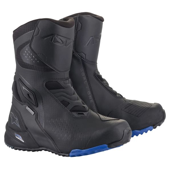 Bottes Moto Alpinestars RT-8 Gore-Tex Black Blue Bottes Moto Alpinestars RT-8 Gore-Tex Black Blue