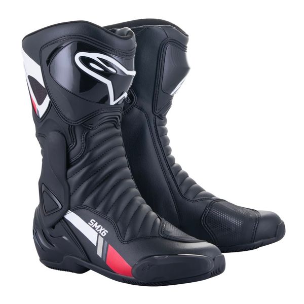 Bottes Moto Alpinestars SMX-6 V2 Black White Grey