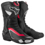 Bottes Moto Alpinestars SMX-6 V3 Black Silver Red