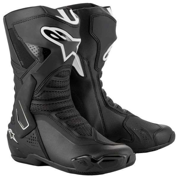 Bottes Moto Alpinestars SMX-6 V3 Black White Bottes Moto Alpinestars SMX-6 V3 Black White
