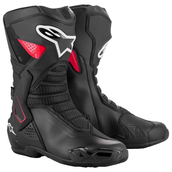 Bottes Moto Alpinestars SMX-6 V3 Drystar Black Red Bottes Moto Alpinestars SMX-6 V3 Drystar Black Red