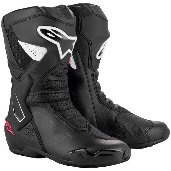 Bottes Moto Alpinestars Stella SMX-6 V3 Black White Diva Pink Bottes Moto Alpinestars Stella SMX-6 V3 Black White Diva Pink