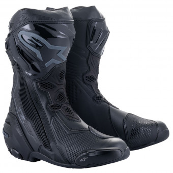 Bottes Moto Alpinestars Supertech R Boot Black Black