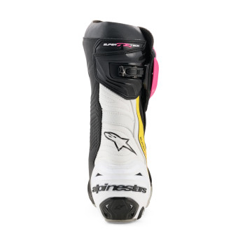 Alpinestars Supertech R Boot Black Magenta White Yellow