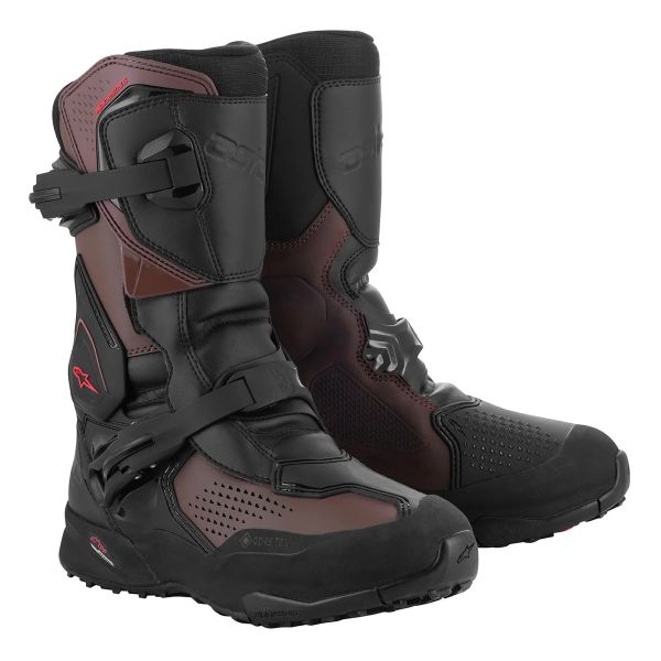 Bottes Moto Alpinestars XT-8 Gore-Tex Black Brown Bottes Moto Alpinestars XT-8 Gore-Tex Black Brown
