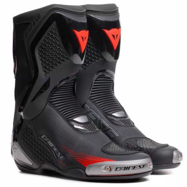 Bottes Moto Dainese Torque 4 Air Black Red Lava
