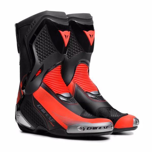 Bottes Moto Dainese Torque 4 Black Red Fluo Bottes Moto Dainese Torque 4 Black Red Fluo