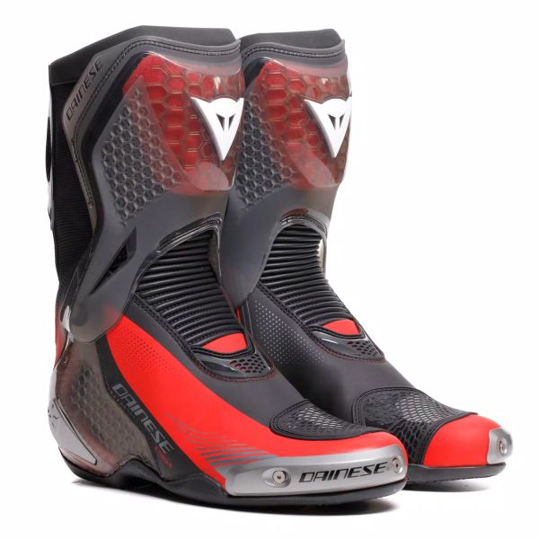 Bottes Moto Dainese Torque 4 S Black Red Lava