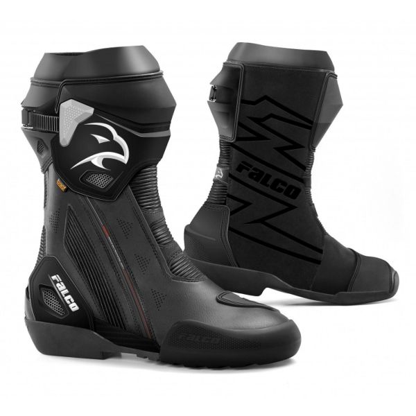 Bottes Moto Falco Elite GP Black Bottes Moto Falco Elite GP Black