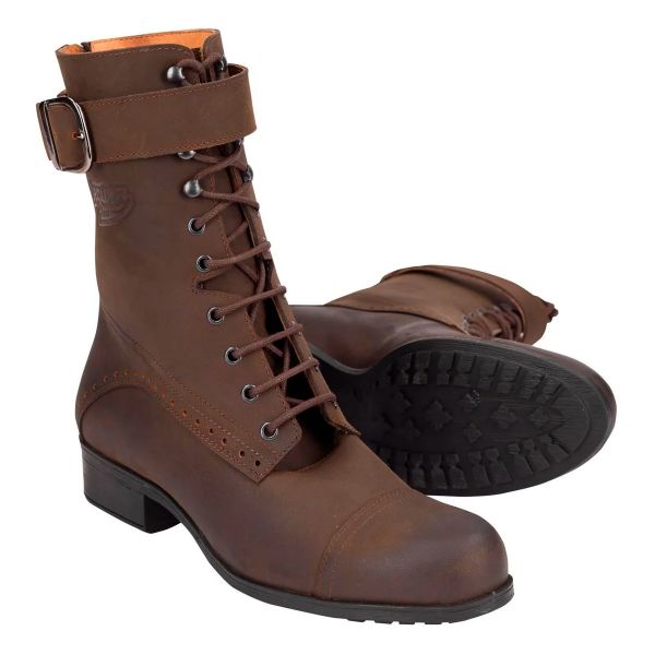 Bottes Moto Segura Lady Doria Brown