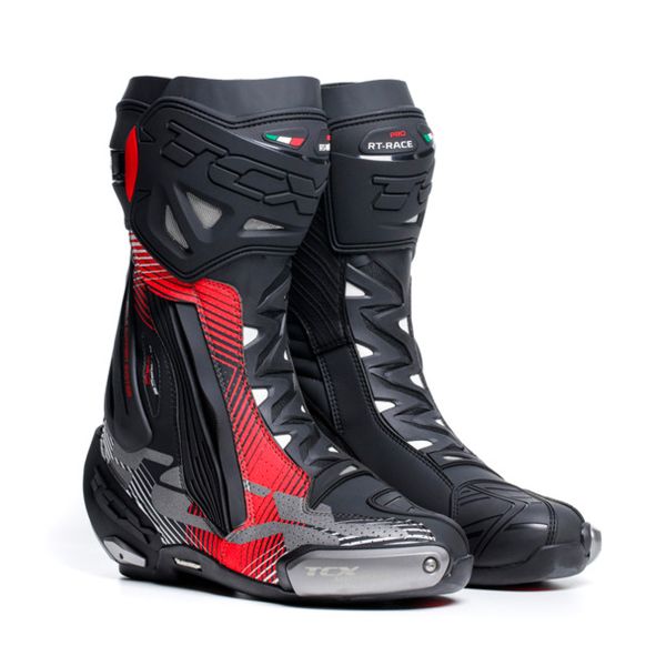 Bottes Moto TCX RT-Race Pro Air Black Red White