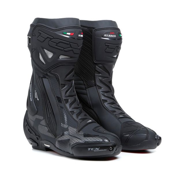 Bottes Moto TCX RT-Race Pro Air Black Reflex Bottes Moto TCX RT-Race Pro Air Black Reflex