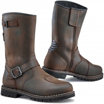 Bottes Moto TCX Fuel Waterproof Vintage Brown Bottes Moto TCX Fuel Waterproof Vintage Brown