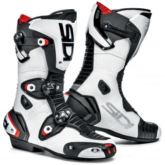 Bottes Moto SIDI Mag 1 Air White Black Bottes Moto SIDI Mag 1 Air White Black