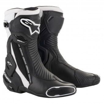 Bottes Moto Alpinestars SMX Plus V2 Black White Bottes Moto Alpinestars SMX Plus V2 Black White
