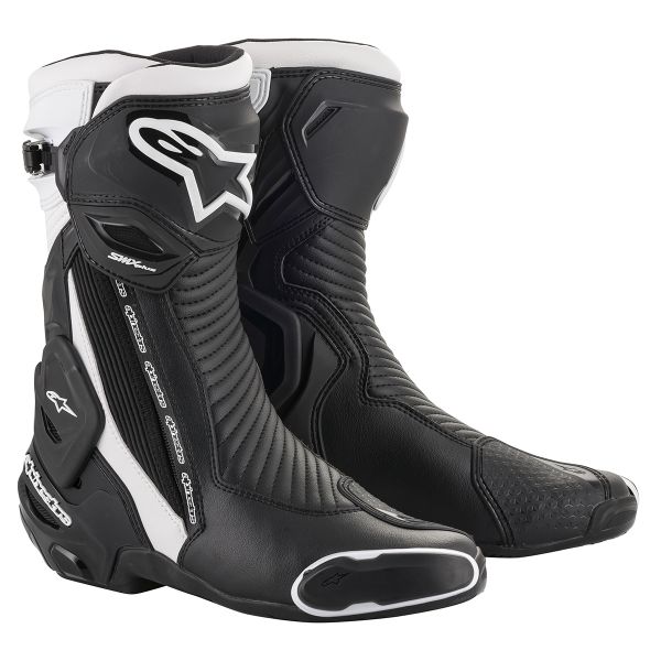 Bottes Moto Alpinestars SMX Plus V2 Black White