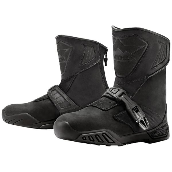 Bottes Moto ICON Treadwell Waterproof Stealth / Pointure 42 [Reconditionn�]