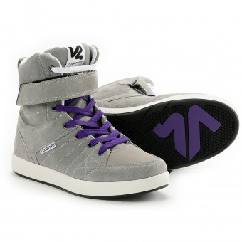 Chaussures Moto V'Quattro Milano Sunday Ride Gris