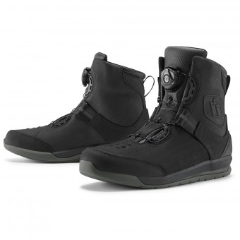 Chaussures Moto ICON Patrol 2 Black Black