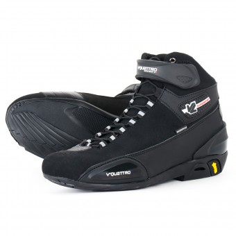 Chaussures Moto V'Quattro Supersport WP Black Chaussures Moto V'Quattro Supersport WP Black