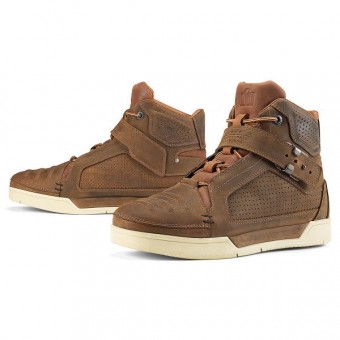 Chaussures Moto ICON Truant Oiled Brown