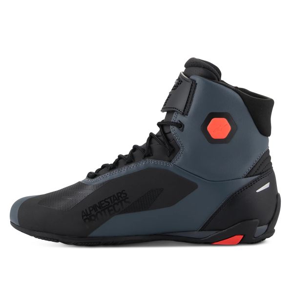 Alpinestars Faster 4 Black Gray Red Fluo