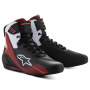Chaussures Moto Alpinestars Faster 4 Black White Dark Red
