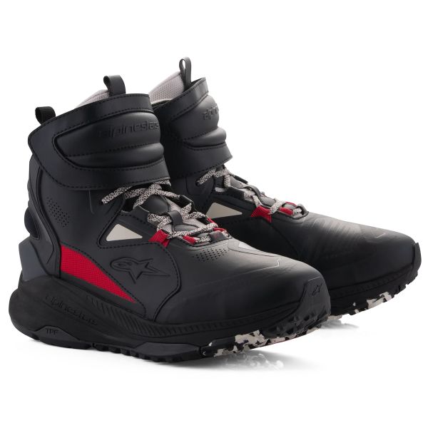 Chaussures Moto Alpinestars Speedstreet Black Ecru Bright Red Chaussures Moto Alpinestars Speedstreet Black Ecru Bright Red