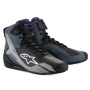 Chaussures Moto Alpinestars Stella Faster 4 Black Gray Purple