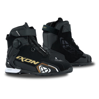 Chaussures Moto Ixon Bull 2 WP Lady Black White Gold