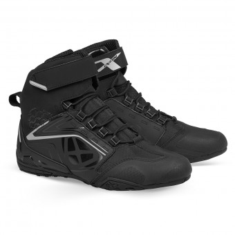 Chaussures Moto Ixon Killer WP Lady Black Silver Chaussures Moto Ixon Killer WP Lady Black Silver