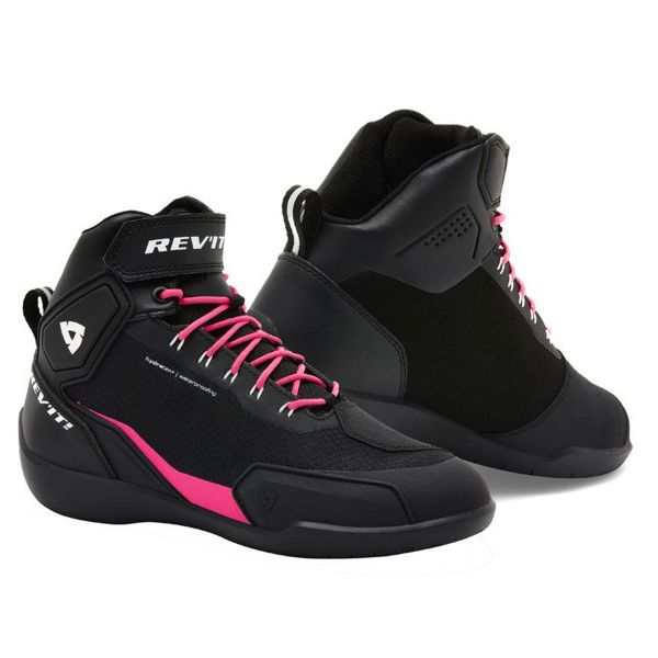 Chaussures Moto REV'IT G Force H2O Ladies Noir Rose