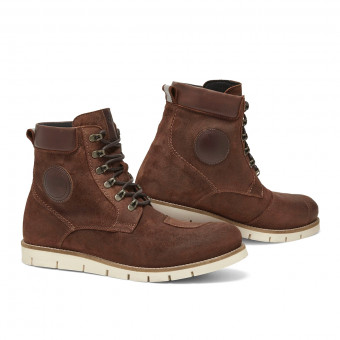 Chaussures Moto REV'IT Ginza 3 Brown White