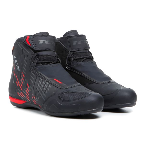 Chaussures Moto TCX R04D WP Black Red